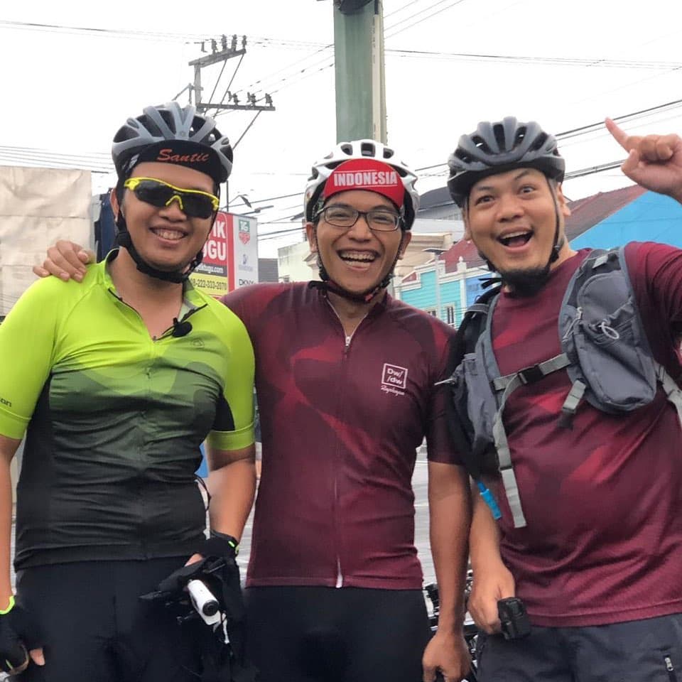 Untuk Pertama kalinya 3 Youtuber Sepeda Pro dari Jogja Berkumpul dalam Satu Gowesan